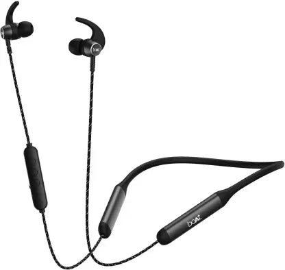 boAt Rockerz 333 Pro with 60 Hours Battery Bluetooth Headset  (Active Black, In the Ear)