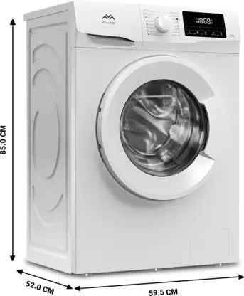 iFFALCON 8 kg Energy Efficient, Auto Error Diagnosis Fully Automatic Front Load Washing Machine with In-built Heater White  (FWF80-G123061A03)(OPEN BOX)