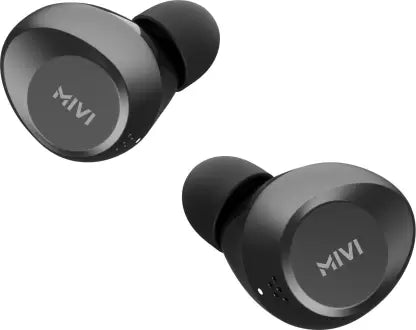Mivi DuoPods M30 earbuds with 42 hours of playtime | Made in India | Deep Bass Bluetooth Headset  (Black, True Wireless)