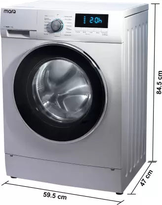 MarQ by Flipkart 7.5 kg Fully Automatic Front Load Washing Machine with In-built Heater White  (MQFLXI75)(OPEN BOX)