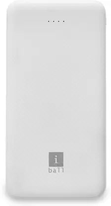 iball 10000 mAh Power Bank (12 W)  (White, Lithium Polymer)