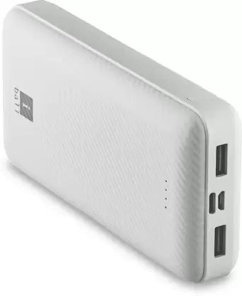 iball 20000 mAh Power Bank (12 W, Fast Charging)  (White, Lithium Polymer)