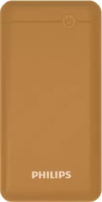 PHILIPS 20000 mAh Power Bank (18 W, Fast Charging)  (Brown, Lithium Polymer)