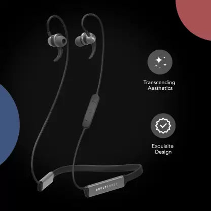 Boult Audio ProBass Flow X Bluetooth Headset  (Black, In the Ear)