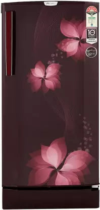 Godrej 210 L Direct Cool Single Door 5 Star Refrigerator  (Breeze Wine, R D EPRO 225 TAI 5.2 BRZ WIN)