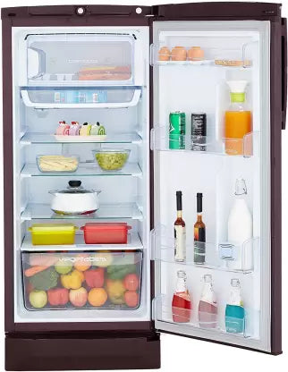 Godrej 210 L Direct Cool Single Door 5 Star Refrigerator  (Breeze Wine, R D EPRO 225 TAI 5.2 BRZ WIN)