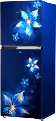 Voltas Beko 231 L Frost Free Double Door 2 Star Refrigerator  (Emeria Blue, RFF2553EBCF) (OPEN BOX)