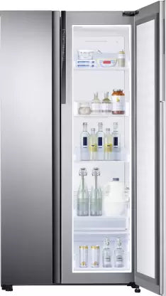 SAMSUNG 674 L Frost Free Side by Side Refrigerator  (Elegant Inox (Light Doi Metal), RH62K6007S8/TL) (OPEN BOX)