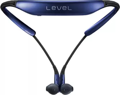 SAMSUNG Level U Bluetooth Headset  (Blue, In the Ear)