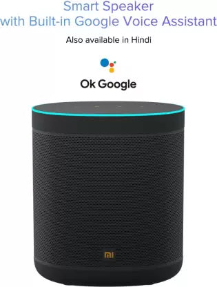 Mi Smart Speaker With Google Assistant  (Black)