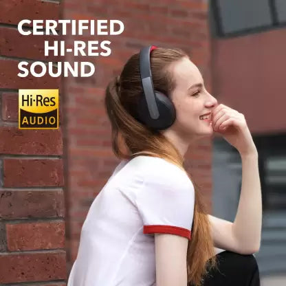 Soundcore by Anker Life Q10 with Fast Charging Bluetooth Headset  (Black, On the Ear)