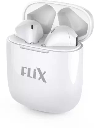 Flix Breeze TWS 100 Bluetooth Headset  (White, True Wireless)