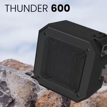 STAUNCH Thunder 600 6 W Bluetooth Speaker  (Black, Stereo Channel)