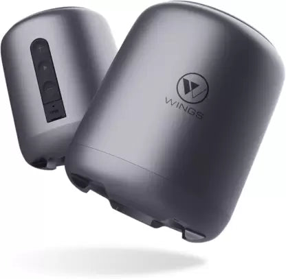 Wings WL-THUNDER-GREY 5 W Bluetooth Speaker  (Grey, Black, Mono Channel)
