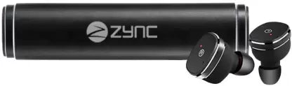 Zync TWS Drops Z7 Earbuds Bluetooth without Mic Headset  (Black, True Wireless)