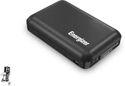 Energizer 10000 mAh Power Bank (10 W, Fast Charging)  (Black, Lithium Polymer)