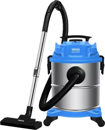 Inalsa Ultra WD20 Wet & Dry Vacuum Cleaner with 2 in 1 Mopping and Vacuum, Anti-Bacterial Cleaning  (Blue, Black)