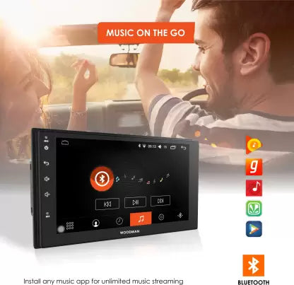 WOODMAN SSMC906 Smart Android Stereo 9 inch HD Display/ WiFi/ Bluetooth/ USB Car Stereo  (Double Din)