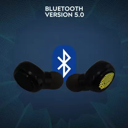 flix by Beetel Breeze 110 Bluetooth Headset  (Black, True Wireless)